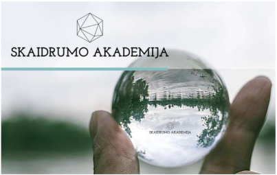 Direktorė Valė Kulvinskienė Skaidrumo akademijoje pristatė antikorupcines iniciatyvas 