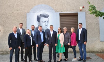Joniškyje svečiavosi Tauragės rajono meras ir administracijos komanda