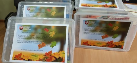 Savivaldybės dovanos rajono pirmokams