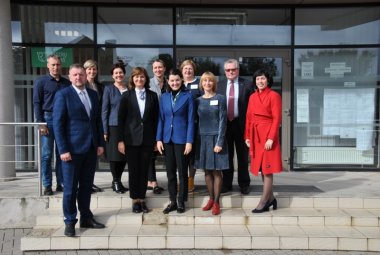 Joniškyje viešėjo Socialinės apsaugos ir darbo ministrė Monika Navickienė 