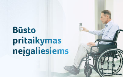 Pritaikytas būstas ir gyvenamoji aplinka neįgaliesiems 2021 metais