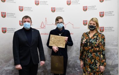 Pasveikintas Konstitucijos egzamino nugalėtojas