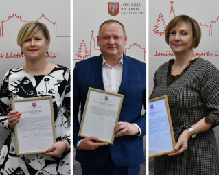 Paskirti švietimo įstaigų vadovai