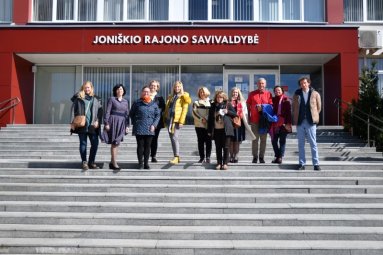 Mero pavaduotoja susitiko su tarptautinio projekto dalyviais