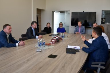 Respublikinės Šiaulių ligoninės direktoriaus vizitas Joniškyje