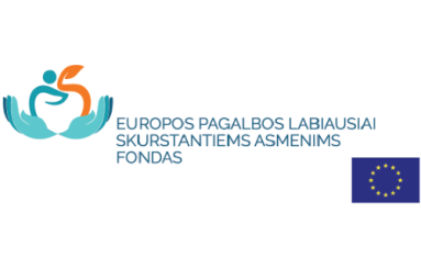 Informacija dėl paramos maisto produktais ir higienos prekėmis teikimo nuo 2022 m. birželio 1 d.
