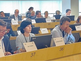 Mero pavaduotoja dalyvavo Europos regionų komitete