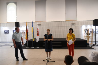Ukrainos vaikų stovyklos atidarymas Joniškyje