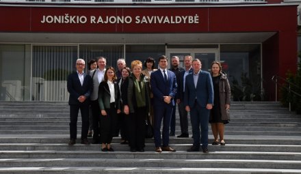 Švenčionių rajono savivaldybės mero ir jo komandos vizitas Joniškyje