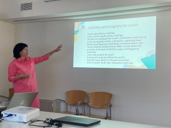 Tarptautinei auditorijai pristatyta Joniškio rajono savivaldybės patirtis