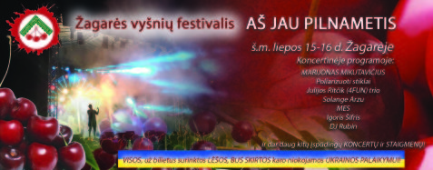 Žagarės vyšnių festivalis 2022 „Aš jau pilnametis“