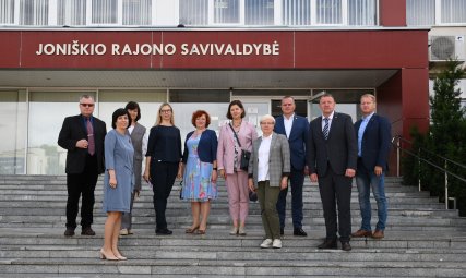 Pasidalinta patirtimi su Ukmergės rajono savivaldybės atstovais