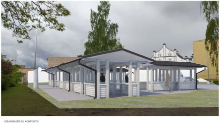 Pasirašyta prekybos paviljonų Joniškio mieste įrengimo darbų sutartis