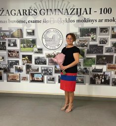 Pristatyta Žagarės gimnazijos direktorė