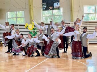 Rygoje vyko tarptautinis dainų ir šokių festivalis „Mano tėviškės spalvos“