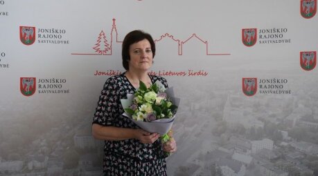 Tarnybą palieka Socialinės paramos ir sveikatos skyriaus vyresnioji specialistė
