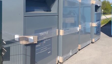 Joniškyje ir Žagarėje pastatyti specialūs tekstilės atliekų surinkimo konteineriai