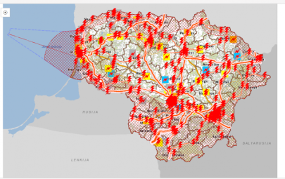 Atsinaujinančių energijos išteklių plėtros galimybių žemėlapis