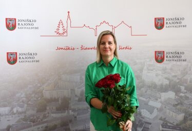 Pareigas palieka vyriausioji specialistė Daina Armonavičienė