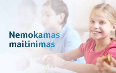 Aktuali informacija auginantiems mokyklinio amžiaus vaikus