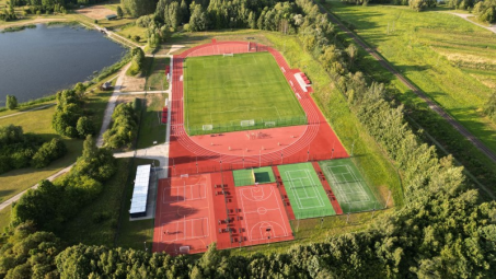 Baigti Joniškio miesto stadiono rekonstrukcijos darbai 