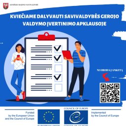 Kviečiame dalyvauti savivaldybės gerojo valdymo įvertinimo apklausoje (ELoGE)