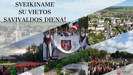 Sveikiname su Vietos savivaldos diena