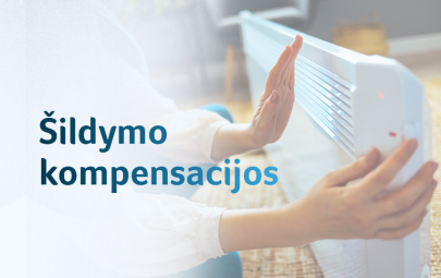 Primename, kad kreiptis dėl kompensacijų galima viso šildymo sezono metu