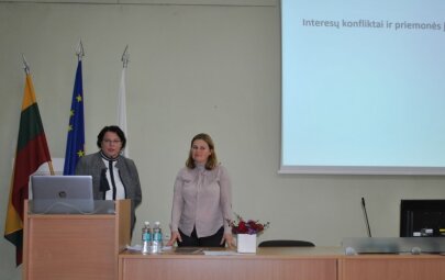 Viešųjų ir privačiųjų interesų derinimo mokymai Joniškyje