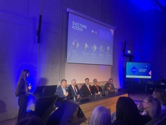 Švietimo, kultūros ir sporto skyriaus atstovai dalyvavo forume „Švietimo kodas“