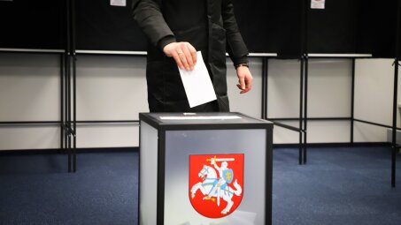 Informacija apie pakartotinį balsavimą Prezidento rinkimuose