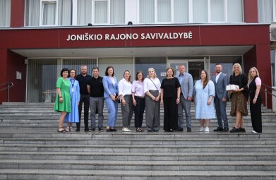Joniškyje lankėsi Klaipėdos rajono savivaldybės atstovai 
