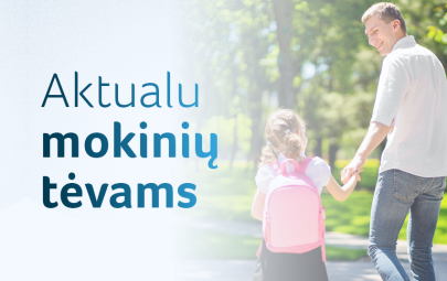 Informacija apie socialinę paramą mokiniams
