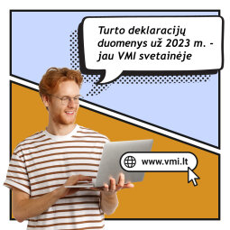 Viešai skelbiami gyventojų turto deklaracijų duomenys už 2023 metus
