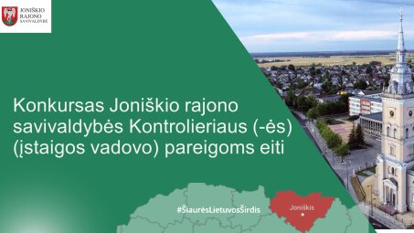 Kviečiame dalyvauti Joniškio rajono savivaldybės kontrolės ir audito tarnybos vadovo (-ės) konkurse