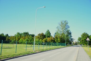 Įrengtas gatvių apšvietimas Mokyklos ir Laisvojoje gatvėse