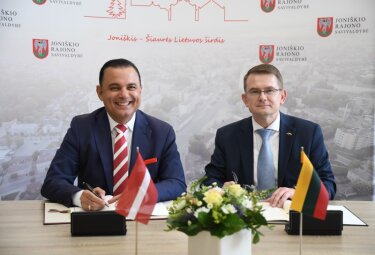 Joniškyje lankėsi Lietuvos Respublikos ir Latvijos Respublikos sveikatos apsaugos ministrai
