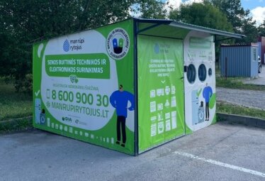 Joniškyje įrengta senos buitinės technikos ir elektronikos priėmimo vieta