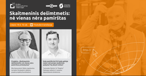 Kviečia į nuotolinę paskaitą „Skaitmeninis dešimtmetis: nė vienas nėra pamirštas"!