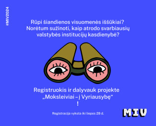 Kviečia dalyvauti projekte „Moksleiviai – į Vyriausybę“