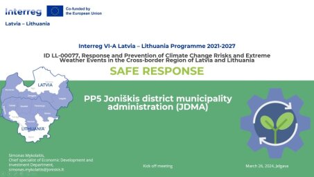 Įsibėgėja bendro Lietuvos ir Latvijos projekto įgyvendinimas
