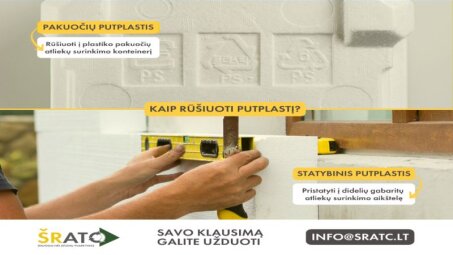 Klausiate – atsakome. Kaip rūšiuoti putplastį?