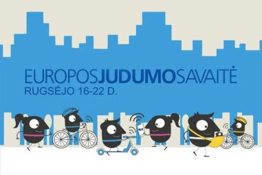 Rugsėjo 16–22 d. vyks Europos judumo savaitės renginiai
