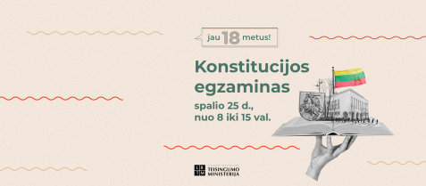 Aštuonioliktasis Konstitucijos egzaminas, kasmet vienija lietuvius iš viso pasaulio