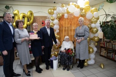 Beržėnų senjorų namuose – ypatinga šventė: Leonoros Kontrimienės 109-asis gimtadienis