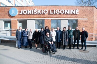 Joniškyje lankėsi Sveikatos apsaugos ministrė Marija Jakubauskienė