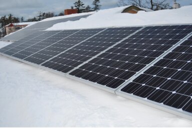 Parama įsirengus saulės elektrines namuose
