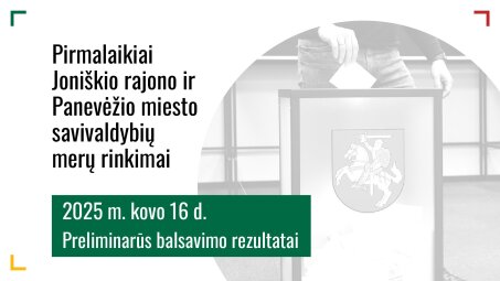 Antrajame rinkimų ture dėl Joniškio rajono savivaldybės mero mandato varžysis G. Čepulis ir L....