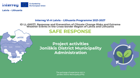 Įpusėjo projekto „Prevencija ir reagavimas į klimato kaitos rizikas bei ekstremalius...