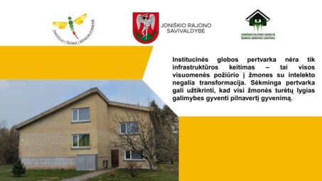 Pradedamas įgyvendinti projektas